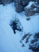 60 bis 70 Grad steiler Schnee