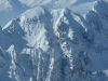 Blick zurück zur Rinne von der Hafelekarspitze - mittlerweile schon deutlich mehr Spuren