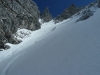 Traumhafte Skiabfahrt