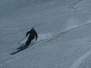 Abfahrt am oberen Gletscher