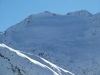 Unsere Spuren von der Langtalereckhütte aus gesehen