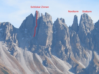 Übersicht - Blick von Salfeins