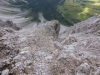 Spindlerschlucht - oben sehr viele Markierungen