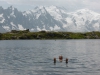Besseres Hitzeprogramm - Blick auf Midi-Plan Traverse vom warmen Lac de Chesery