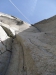 SL 23 - sausteiler und extrem schmaler Riss