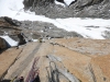 Blick zurück in die erste richtige Seillänge