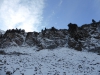 Die Eislinie rechts ist Gully Nr 7