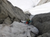 Die letzten Meter im Schnee