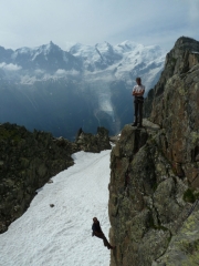 Bergrettung mit gewaltigem Panorama