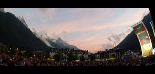 Abendrot beim Weltcup