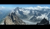 Blick von der Plan zur Aig. Vert und Leschaux Gletscher