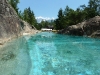 Pool im Zoo von Les Marecottes