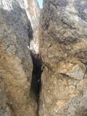 Genusskamin in der Dibona Route