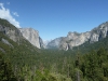 Berühmter Blick ins Yosemite Valley
