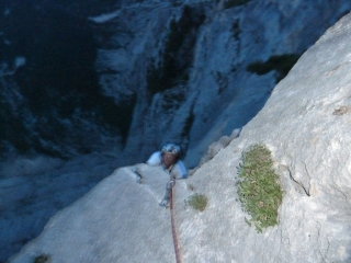 Gerhard auf den letzten technischen Metern